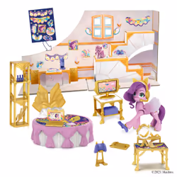 My Little Pony Una Nuova Genarazione - Ruby Rivelazione Reale, pony rosa da 7,5 cm, con accessori rivelati dall'acqua, per bambini dai 5 anni in su - Vista aggiuntiva 6