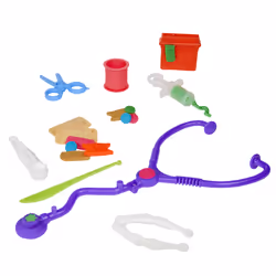 Play-Doh Set da Veterinario, playset con cane giocattolo per bambini dai 3 anni in su, include 10 strumenti e 5 colori di pasta da modellare atossica - Vista aggiuntiva 6