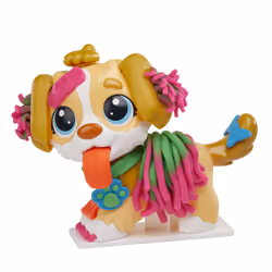 Play-Doh Set da Veterinario, playset con cane giocattolo per bambini dai 3 anni in su, include 10 strumenti e 5 colori di pasta da modellare atossica - Vista aggiuntiva 7