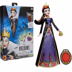 Disney Villains - La Regina Cattiva, fashion doll con accessori e vestiti rimovibili, giocattolo per bambini dai 5 anni in su - Vista aggiuntiva 5