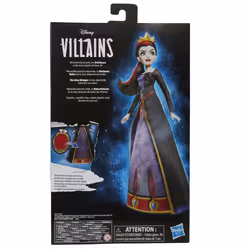 Disney Villains - La Regina Cattiva, fashion doll con accessori e vestiti rimovibili, giocattolo per bambini dai 5 anni in su - Vista aggiuntiva 6