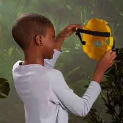 Transformers : Il Risveglio, maschera per roleplay di Bumblebee, misura 25cm - Vista aggiuntiva 5