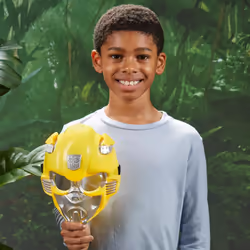 Transformers : Il Risveglio, maschera per roleplay di Bumblebee, misura 25cm - Vista aggiuntiva 6