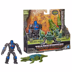 Transformers Hasbro Il Risveglio, Doppio Pacco con Armatura Optimus Primal, confezione da 2 action figure, Optimus Primal e Skullcruncher - Vista aggiuntiva 4