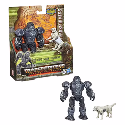 Transformers Hasbro : Il Risveglio, Beast Alliance, Doppio pacco, confezione da 2 con Optimus Primal e Arrowstripe