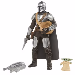 Star Wars The Mandalorian & Grogu, 4 anno/i, The Mandalorian, Multicolore, Plastica