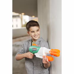 Nerf Super Soaker Hydro Frenzy, blaster ad acqua, incredibile divertimento 3-in-1, bocchetta regolabile, canna a 2 tubi lancia-acqua - Vista aggiuntiva 5