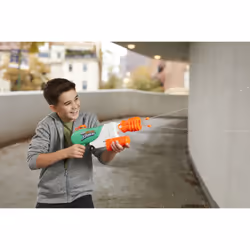 Nerf Super Soaker Hydro Frenzy, blaster ad acqua, incredibile divertimento 3-in-1, bocchetta regolabile, canna a 2 tubi lancia-acqua - Vista aggiuntiva 7