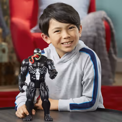 Marvel Spider-Man Titan Hero Deluxe Venom, action figure da 30 cm - Vista aggiuntiva 5