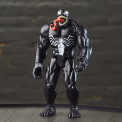 Marvel Spider-Man Titan Hero Deluxe Venom, action figure da 30 cm - Vista aggiuntiva 7