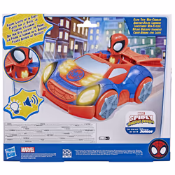 Marvel Spidey and His Amazing Friends Glow Tech Web Crawler - Vista aggiuntiva 4