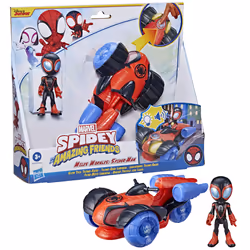 Marvel Spidey and His Amazing Friends Glow Tech Techno Racer - Vista aggiuntiva 7