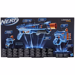 Nerf Elite 2.0 Loadout Triplo Pack: Fucile a pompa, 2 pistolee 14 proiettili - Vista aggiuntiva 8