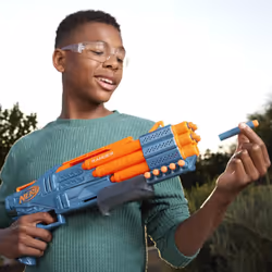 Nerf Elite 2.0 Ranger PD-5, blaster a raffica a 5 canne con azione a pompa, include 10 dardi originali Elite - Vista aggiuntiva 6