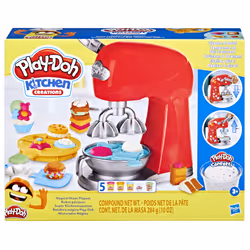 Play-Doh Kitchen Creations Il Magico Mixer, impastatrice giocattolo con finti accessori da cucina, giocattolo per attività manuali per bambini e bambine - Vista aggiuntiva 4