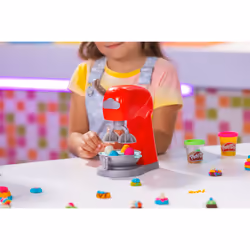Play-Doh Kitchen Creations Il Magico Mixer, impastatrice giocattolo con finti accessori da cucina, giocattolo per attività manuali per bambini e bambine - Vista aggiuntiva 7