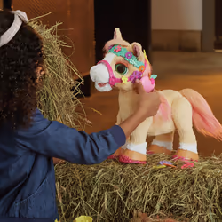FurReal Cinnamon Il Mio Pony Stiloso, cucciolo di peluche interattivo per bambini dai 4 anni in su, giocattoli interattivi per bambini e bambine - Vista aggiuntiva 5
