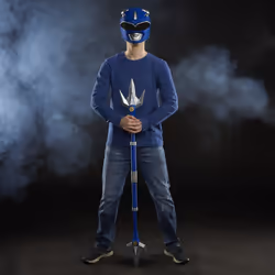 Power Rangers Lightning Collection Mighty Morphin Blue Ranger Power Lance - Vista aggiuntiva 7