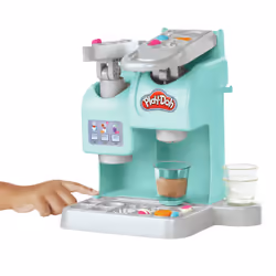 Play-Doh Kitchen Creations La Caffetteria Super Colorata di , playset con 20 accessori e 8 vasetti di pasta modellabile atossica, per bambini dai 3 anni in su - Vista aggiuntiva 4