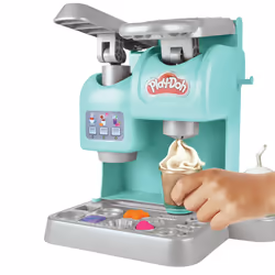 Play-Doh Kitchen Creations La Caffetteria Super Colorata di , playset con 20 accessori e 8 vasetti di pasta modellabile atossica, per bambini dai 3 anni in su - Vista aggiuntiva 5