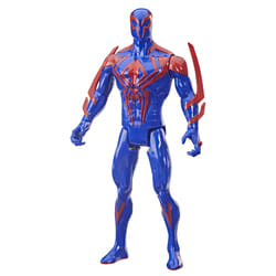 Marvel Spider-Man Titan Hero Series, Spider-Man 2099, action figure deluxe dal film "Spider-Man: Across the Spider-Verse", action figure collezionabile in scala da 30 cm, dai 4 anni in su