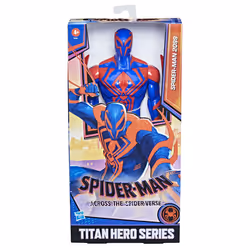 Marvel Spider-Man Titan Hero Series, Spider-Man 2099, action figure deluxe dal film "Spider-Man: Across the Spider-Verse", action figure collezionabile in scala da 30 cm, dai 4 anni in su - Vista aggiuntiva 4