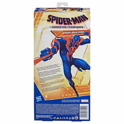 Marvel Spider-Man Titan Hero Series, Spider-Man 2099, action figure deluxe dal film "Spider-Man: Across the Spider-Verse", action figure collezionabile in scala da 30 cm, dai 4 anni in su - Vista aggiuntiva 5
