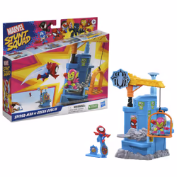 Marvel Stunt Squad Crane Smash - Vista aggiuntiva 7