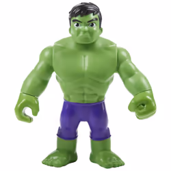 Marvel Spidey e I Suoi Fantastici Amici, mega Hulk, action figure da 22,5 cm, giocattolo per età prescolare, dai 3 anni in su - Vista aggiuntiva 4