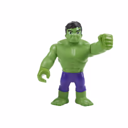 Marvel Spidey e I Suoi Fantastici Amici, mega Hulk, action figure da 22,5 cm, giocattolo per età prescolare, dai 3 anni in su - Vista aggiuntiva 7