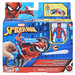 Marvel Spider-Man Marvel, Motocicletta Spara-Ragnatele di Spider-Man - Vista aggiuntiva 5