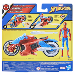 Marvel Spider-Man Marvel, Motocicletta Spara-Ragnatele di Spider-Man - Vista aggiuntiva 6