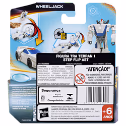 Transformers EarthSpark - Action figure di Wheeljack da 10 cm, conversione in 1 passaggio con lancio in aria, giocattolo per bambini e bambine dai 6 anni in su - Vista aggiuntiva 5