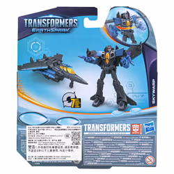 Transformers EarthSpark - Warrior Class, action figure di Skywarp da 6 cm, giocattoli per bambini e bambine dai 6 anni in su - Vista aggiuntiva 5