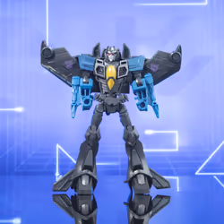 Transformers EarthSpark - Warrior Class, action figure di Skywarp da 6 cm, giocattoli per bambini e bambine dai 6 anni in su - Vista aggiuntiva 7