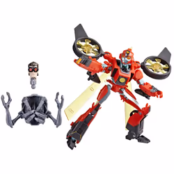 Transformers EarthSpark - Deluxe Class, action figure di Twitch terrestre da 12,5 cm, giocattoli robot per bambini e bambine  ...