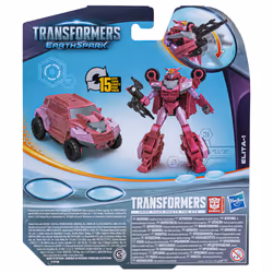 Transformers EarthSpark - Warrior Class, action figure di Elita-1 da 12,5 cm, giocattoli per bambini e bambine dai 6 anni in su - Vista aggiuntiva 5