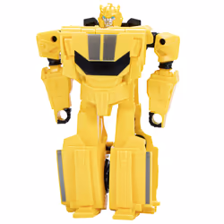 Transformers EarthSpark - Action figure di Bumblebee da 10 cm, conversione in 1 passaggio con lancio in aria, robot giocattol ...