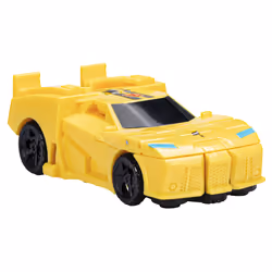 Transformers EarthSpark - Action figure di Bumblebee da 10 cm, conversione in 1 passaggio con lancio in aria, robot giocattolo per bambini e bambine dai 6 anni in su