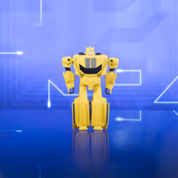 Transformers EarthSpark - Action figure di Bumblebee da 10 cm, conversione in 1 passaggio con lancio in aria, robot giocattolo per bambini e bambine dai 6 anni in su - Vista aggiuntiva 8