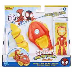 Marvel Spidey e I Suoi Fantastici Amici, set Iron Racer, action figure, veicolo e accessorio - Vista aggiuntiva 5