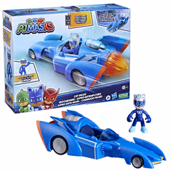 PJ Masks Super Pigiamini, Cat Racer, auto giocattolo di Gattoboy, giocattoli per bambini e bambine in età prescolare - Vista aggiuntiva 4