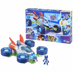 PJ Masks - Super Pigiamini, PJ Explorider, veicolo convertibile con 3 modalità, luci e suoni, giocattoli dei Superpigiamini per bambini e bambine dai 3 anni in su, giocattoli per età prescolare - Vista aggiuntiva 7