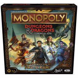 Monopoly Dungeons & Dragons: L'onore dei Ladri, gioco in scatola - Vista aggiuntiva 6