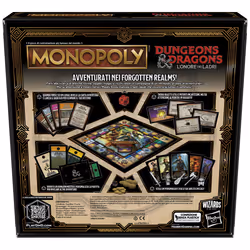 Monopoly Dungeons & Dragons: L'onore dei Ladri, gioco in scatola - Vista aggiuntiva 7