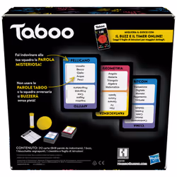Hasbro Gaming Taboo, gioco da tavolo, giochi con parole da indovinare per adulti e adolescenti dai 13 anni in su, giochi per le feste per 4 o più giocatori - Vista aggiuntiva 5