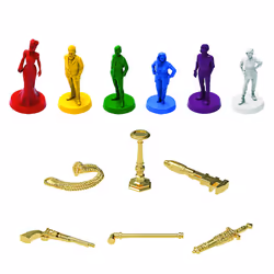 Cluedo Classico Refresh, gioco in scatola, gioco rivisitato per 2-6 giocatori, giochi di mistero giochi investigativi, giochi per la famiglia per bambini e adulti - Vista aggiuntiva 4