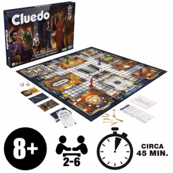 Cluedo Classico Refresh, gioco in scatola, gioco rivisitato per 2-6 giocatori, giochi di mistero giochi investigativi, giochi per la famiglia per bambini e adulti - Vista aggiuntiva 5