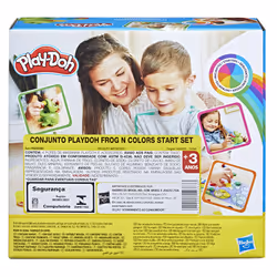 Play-Doh La Mia Prima Rana a Colori, 4 vasetti, giocattoli per età prescolare - Vista aggiuntiva 4