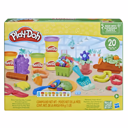 Play-Doh Grow Your Garden Toolset Set da gioco in argilla da modellare 454 g Multicolore